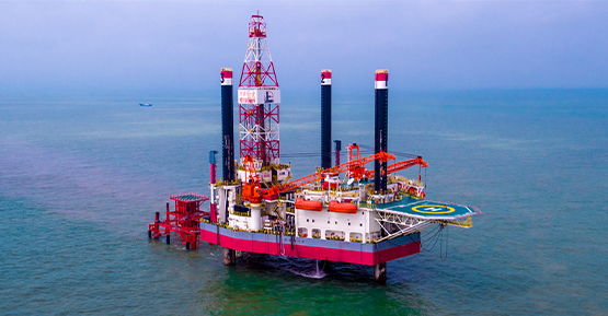 新勝利一號鉆井平臺塢檢修理項目